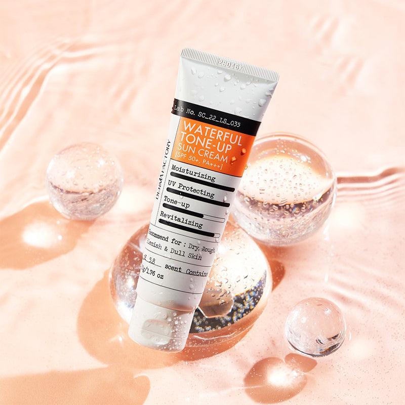 Антиоксидантний та зволожуючий сонцезахисний крем Waterful Tone Up Sun Cream