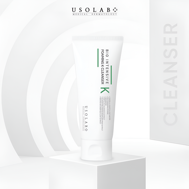 Гель для вмивання з вітаміном K USOLAB Bio Intensive Foaming K Cleanser
