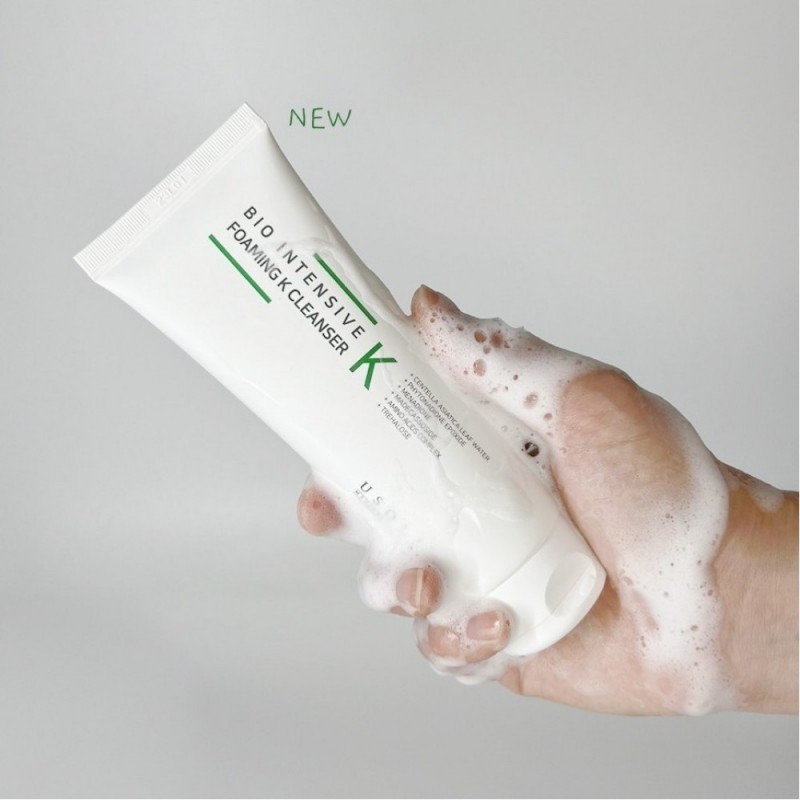 Гель для вмивання з вітаміном K USOLAB Bio Intensive Foaming K Cleanser