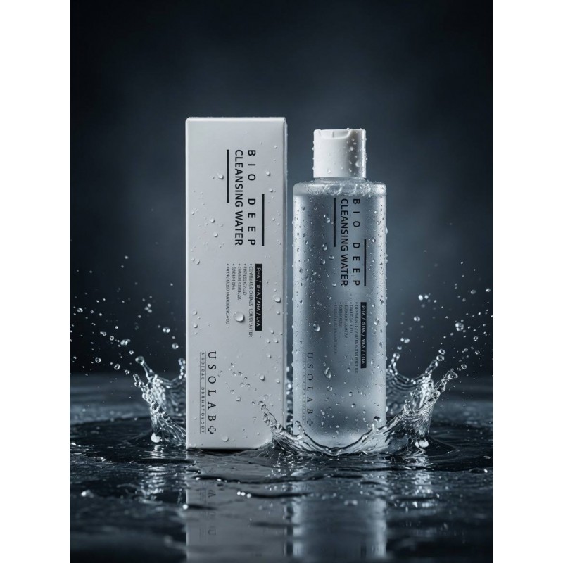 Обновляющий слабокислотный тоник USOLAB Bio Deep Cleansing Water, 200 мл