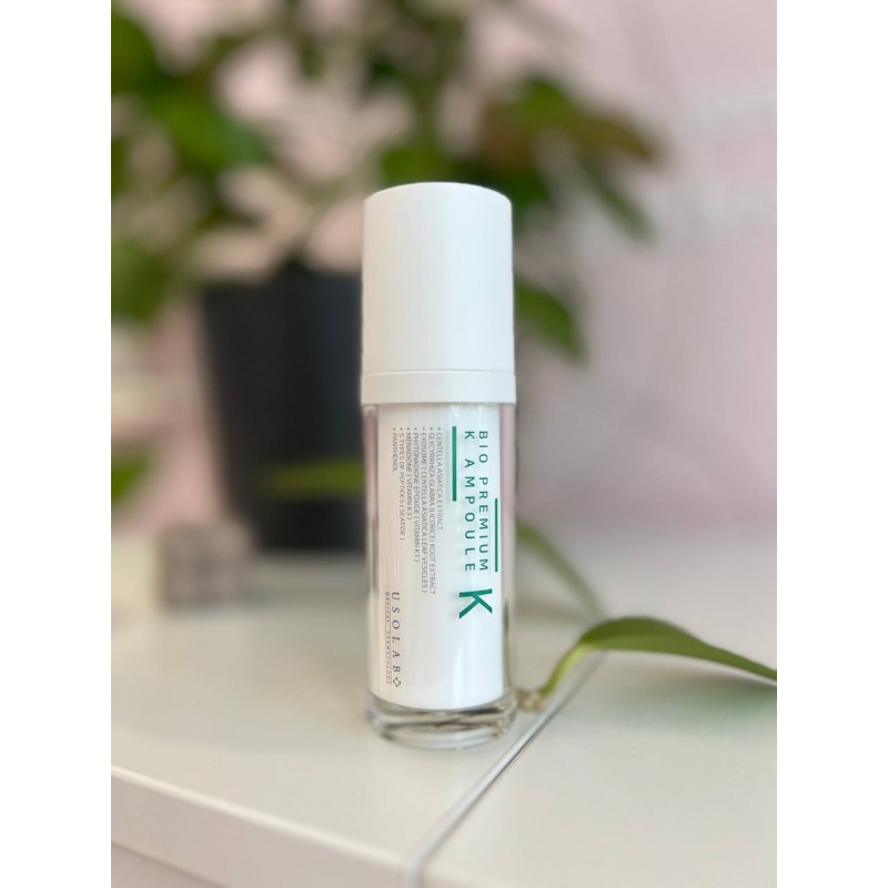 Успокаивающая, противовоспалительная и омолаживающая крем-сыворотка USOLAB Bio Premium K Ampoule