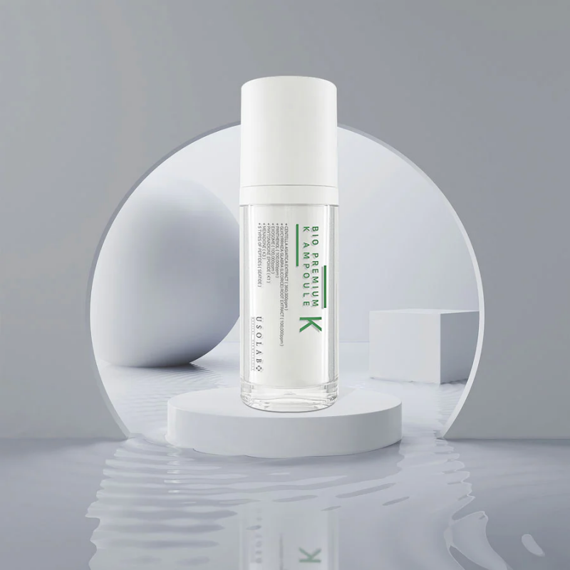 Успокаивающая, противовоспалительная и омолаживающая крем-сыворотка USOLAB Bio Premium K Ampoule