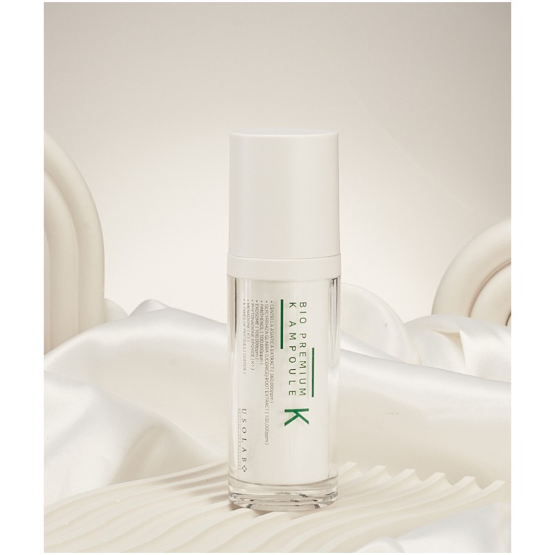 Успокаивающая, противовоспалительная и омолаживающая крем-сыворотка USOLAB Bio Premium K Ampoule