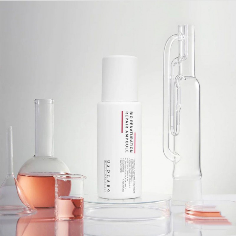 Usolab Bio Renaturation Repair Ampoule 50 мл: Потужна антивікова сироватка для регенерації шкіри