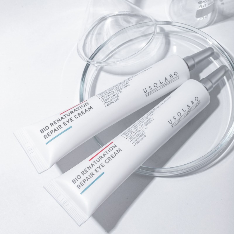 Антивозрастной крем для глаз с пептидами Usolab Bio Renaturation Repair Eye Cream, 30 мл