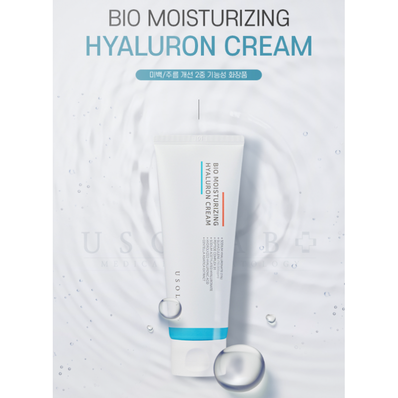 Usolab Bio Moisturizing Hyaluron Cream 100 мл: Гидро-крем для глубокого увлажнения с лифтинг-эффектом