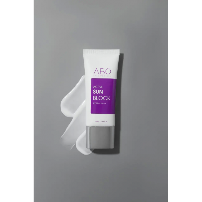 Солнцезащитный успокаивающий и увлажняющий крем USOLAB ABO Active Sun Block, 50 мл
