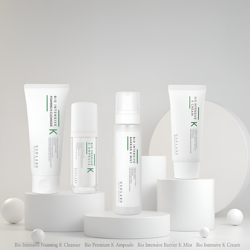 Набор Usolab K-Set с витамином K для кожи с розацеа и куперозом