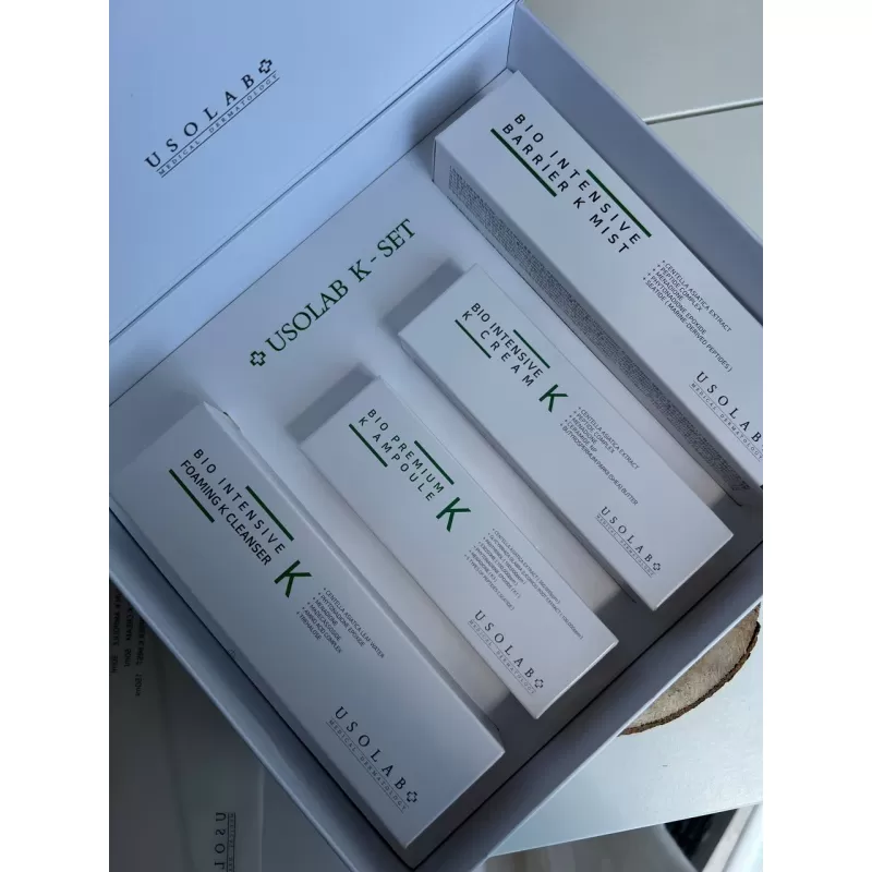 Набор Usolab K-Set с витамином K для кожи с розацеа и куперозом