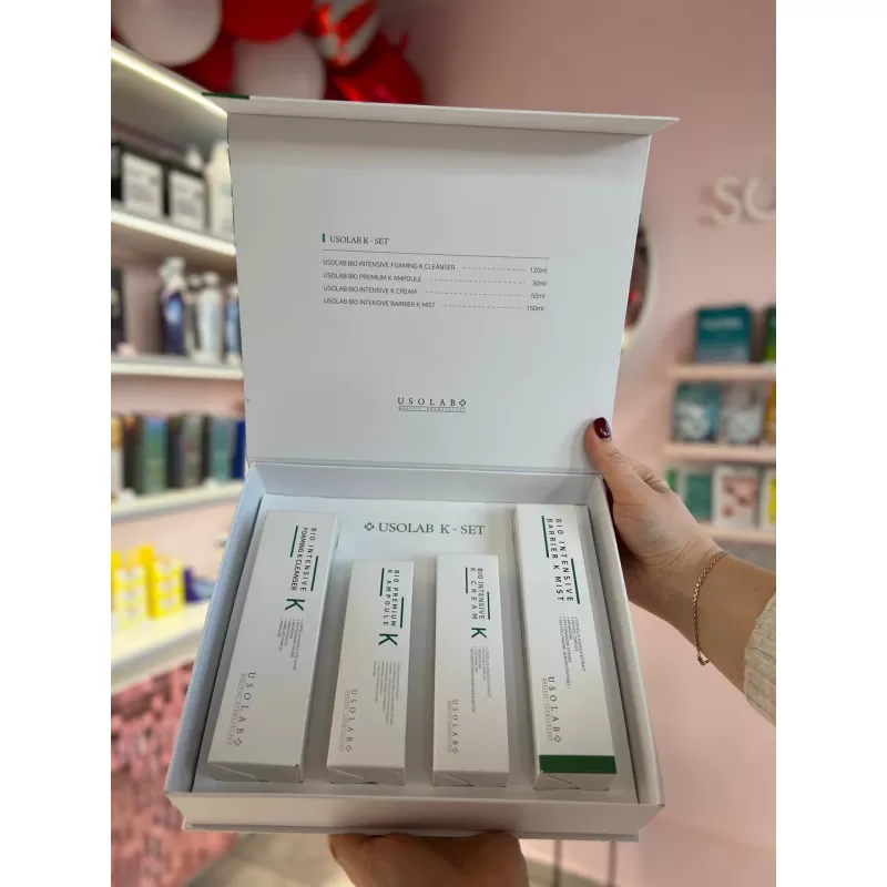 Набор Usolab K-Set с витамином K для кожи с розацеа и куперозом