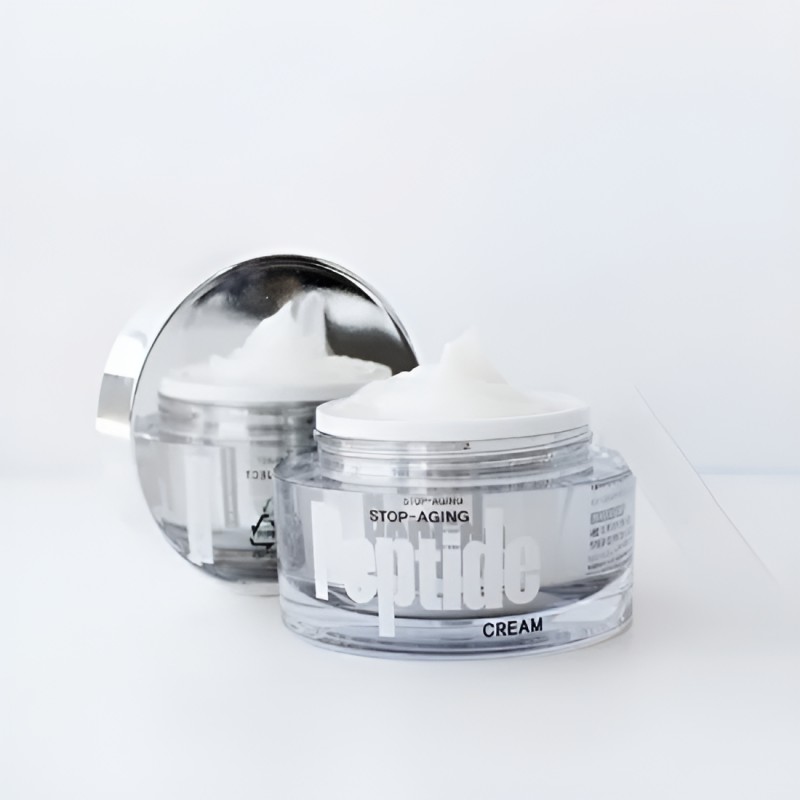 Крем від зморшок з пептидами та волюфіліном W.SKIN LABORATORY Stop-Aging Peptide Cream