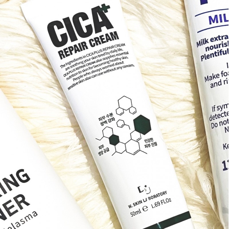 Крем із центелою цика W.SKIN LABORATORY Cica Plus Repair Cream - 50мл