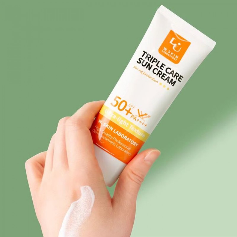 Сонцезахисний крем SPF50+ W.SKIN LABORATORY Triple Care Sun