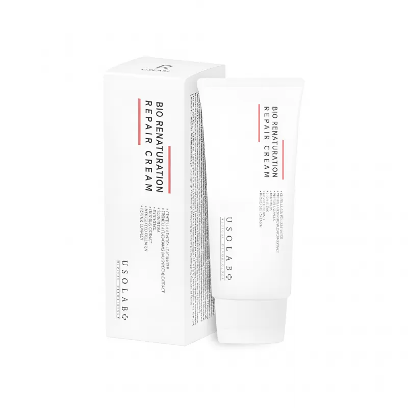 Крем з пептидами та PDRN Usolab Bio Renaturation Repair Cream