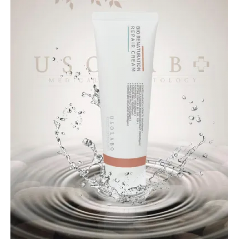 Крем з пептидами та PDRN Usolab Bio Renaturation Repair Cream