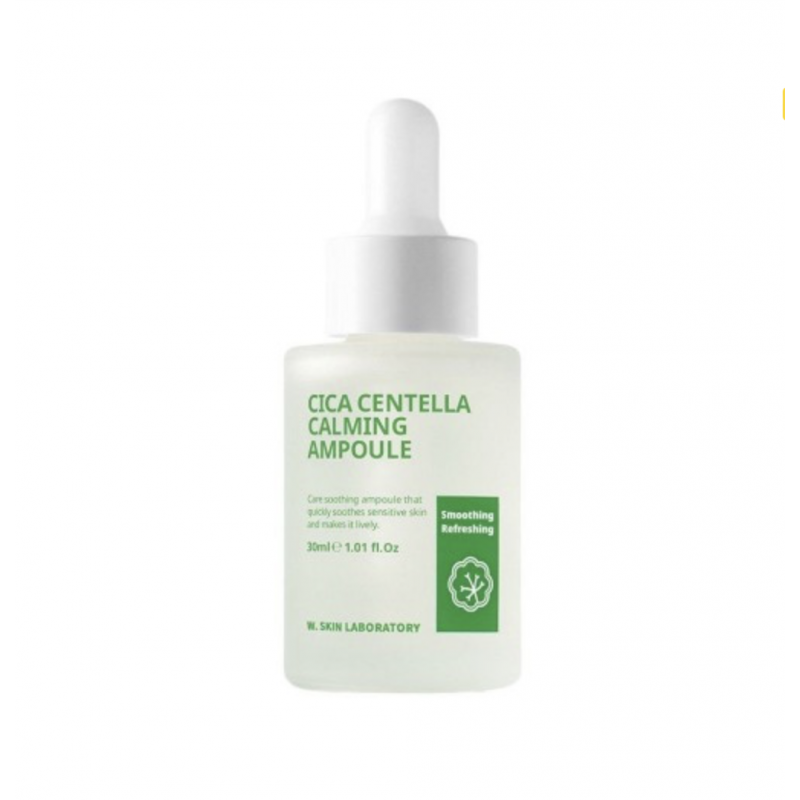 Сыворотка с центелой W.SKIN LABORATORY Cica Centella Calming Ampoule