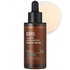 Сироватка для рівного тону та сяйва ACWELL Licorice pH Balancing Advanced Facial Ampoule