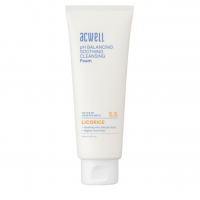 Успокаивающая и противовоспалительная гель-пенка ACWELL pH Balancing Soothing Cleansing Foam 180 мл