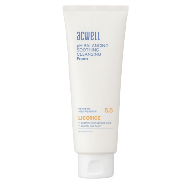 Заспокійлива гель-пінка ACWELL pH Balancing Soothing Cleansing Foam