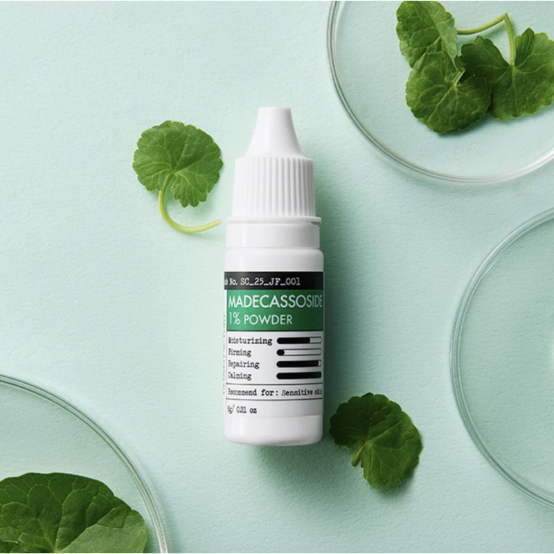 Противовоспалительная точечная пудра Derma Factory Madecassoside 1% Powder