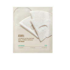 Гідрогелева капсульна маска Acwell Licorice pH Balancing Real Toning Capsule Mask Sheet