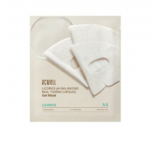 Маска для рівного тону ACWELL Licorice pH Balancing Real Toning Mask, 1 шт