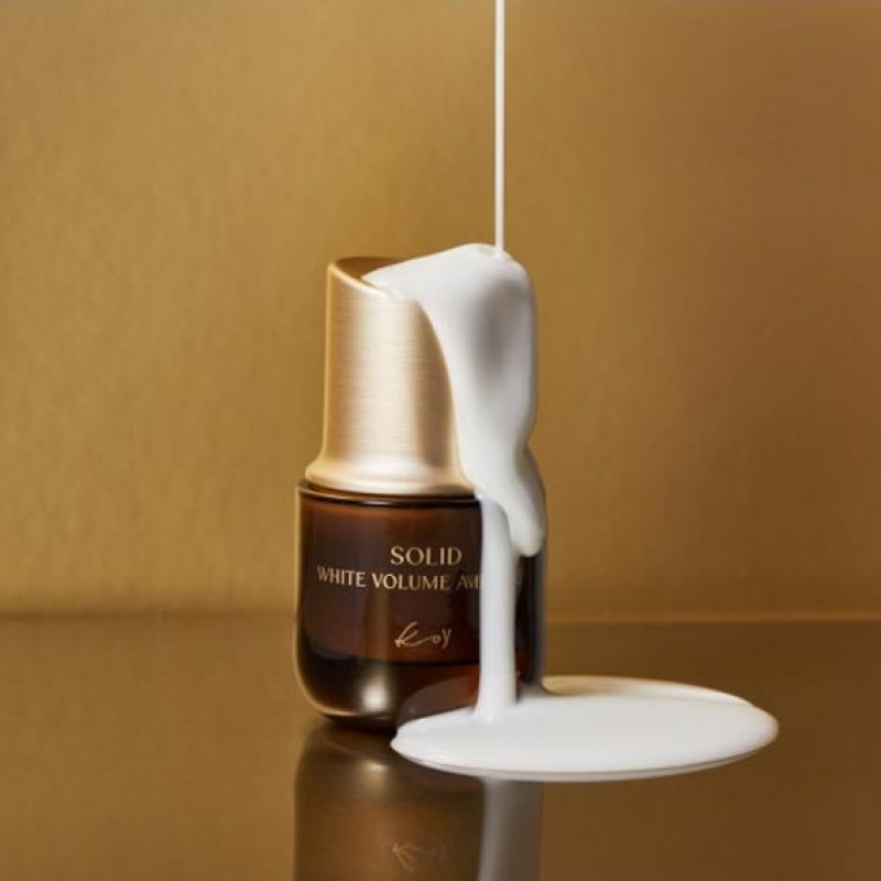 Освітлююча та зміцнююча кремова сироватка KOY Solid White Volume Ampoule, 35 мл