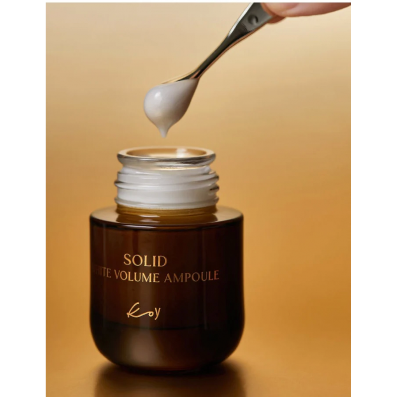Освітлююча та зміцнююча кремова сироватка KOY Solid White Volume Ampoule, 35 мл