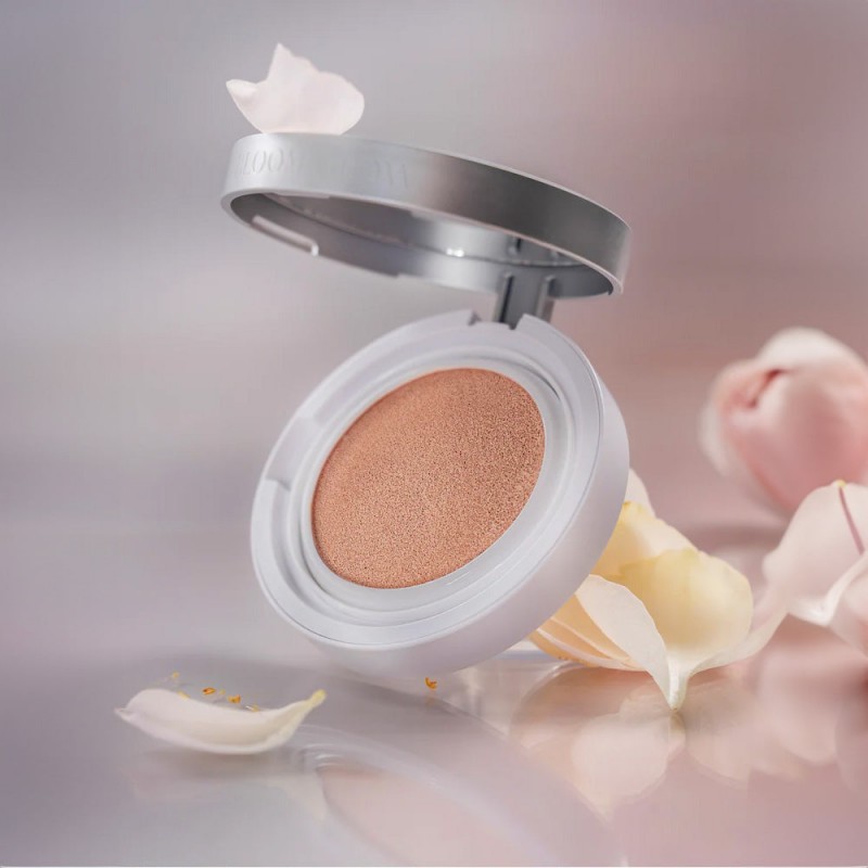 Увлажняющий солнцезащитный кушон KOY Bloom Glow All Day Silky Cushion SPF50+ / PA+++, 13г х 2