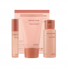 Набор миниатюр для поврежденных волос AMOS Professional Repair Cica Trial Ki