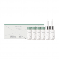 Ампулы против выпадения волос AMOS Professional Green Tea Active Strengthening, 6 х 20 мл