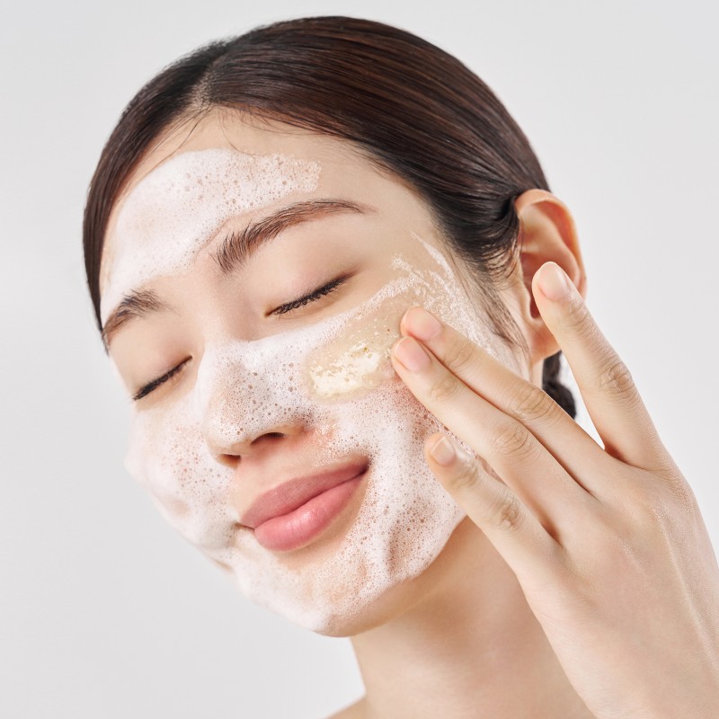 Маска-пінка для ніжного вмивання з частинками вівса Purito Seoul Oat In Gentle Exfoliating Face Cleanser, 150 мл