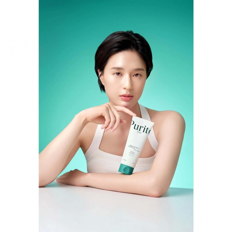 Гель для умывания с экстрактом бамбука и пантенолом Purito Seoul Mighty Bamboo Panthenol Cleanser, 150 мл