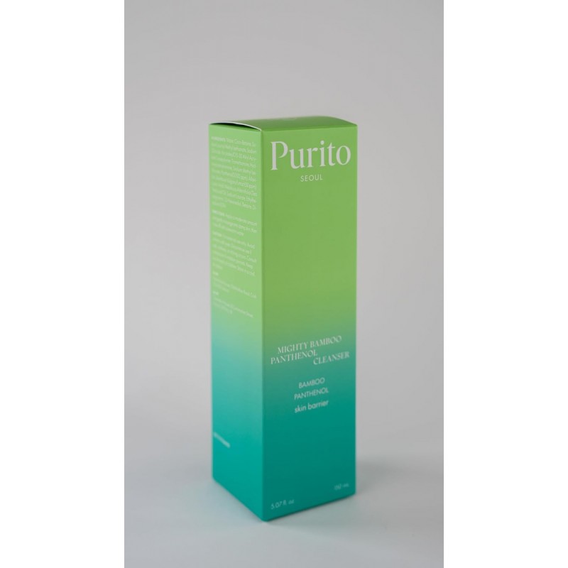 Гель для умывания с экстрактом бамбука и пантенолом Purito Seoul Mighty Bamboo Panthenol Cleanser, 150 мл