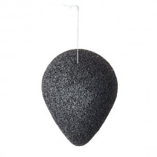 Спонж конняку с древесным углём Purito SEOUL Bamboo Charcoal Konjac Sponge