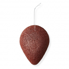 Спонж конняку с вулканическим пеплом Purito SEOUL JEJU Volcanic Scoria Konjac Sponge