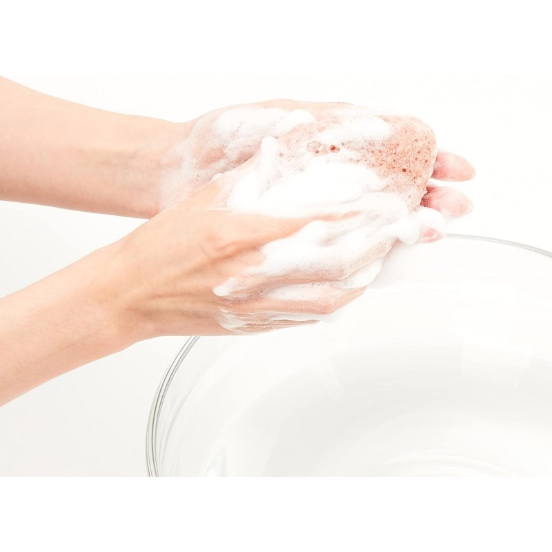 Спонж конняку з вулканічним попелом Чеджу Purito SEOUL JEJU Volcanic Scoria Konjac Sponge