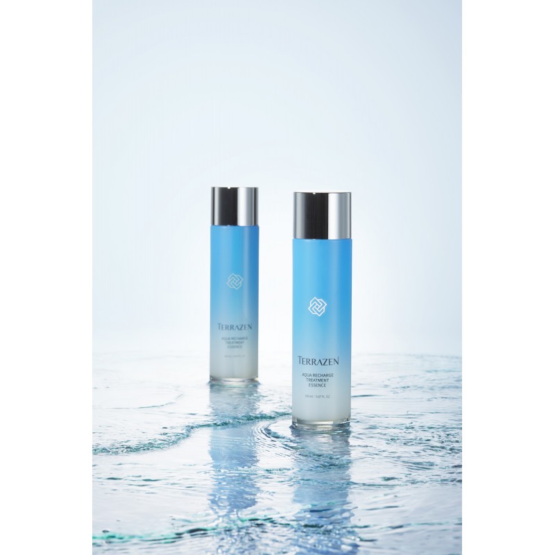 TERRAZEN Aqua Recharge Treatment Essence інтенсивно зволожуюча есенція з гіалуроновим комплексом