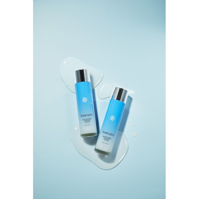 TERRAZEN Aqua Recharge Treatment Essence інтенсивно зволожуюча есенція з гіалуроновим комплексом