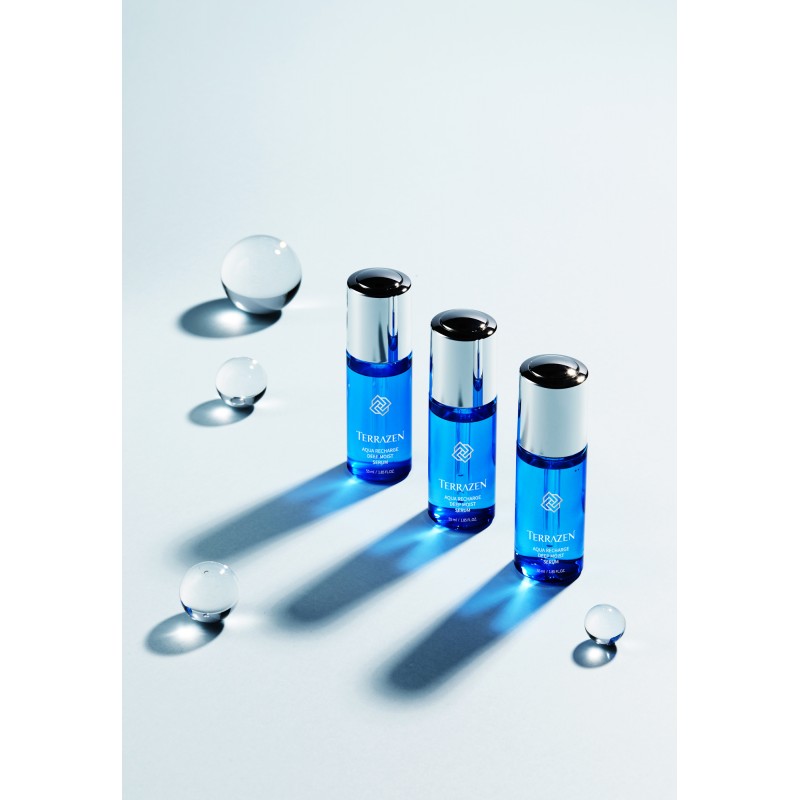 TERRAZEN Aqua Recharge Deep Moist Serum глибоко зволожуюча сироватка з гіалуроновим комплексом, 55 мл