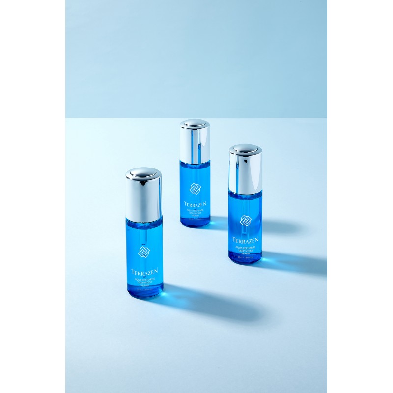 TERRAZEN Aqua Recharge Deep Moist Serum глибоко зволожуюча сироватка з гіалуроновим комплексом, 55 мл