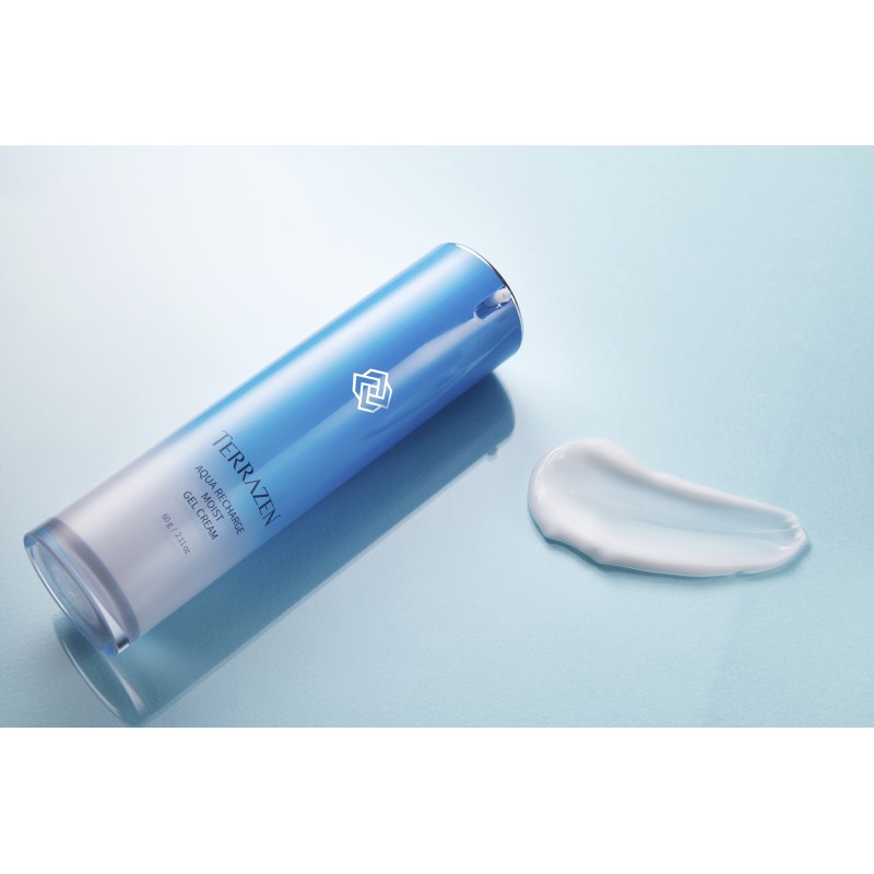 TERRAZEN Aqua Recharge Moist Gel Cream інтенсивно зволожуючий крем-гель з гіалуроновим комплексом, 60 г