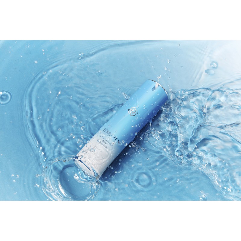 TERRAZEN Aqua Recharge Moist Gel Cream інтенсивно зволожуючий крем-гель з гіалуроновим комплексом, 60 г