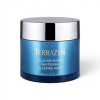 Нічна маска TERRAZEN Aqua Recharge Whitening Sleeping Mask, 80 мл