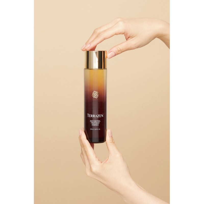 TERRAZEN Age Control Treatment Essence омолоджуюча есенція з ектоїном та морськими екстрактами, 150 мл