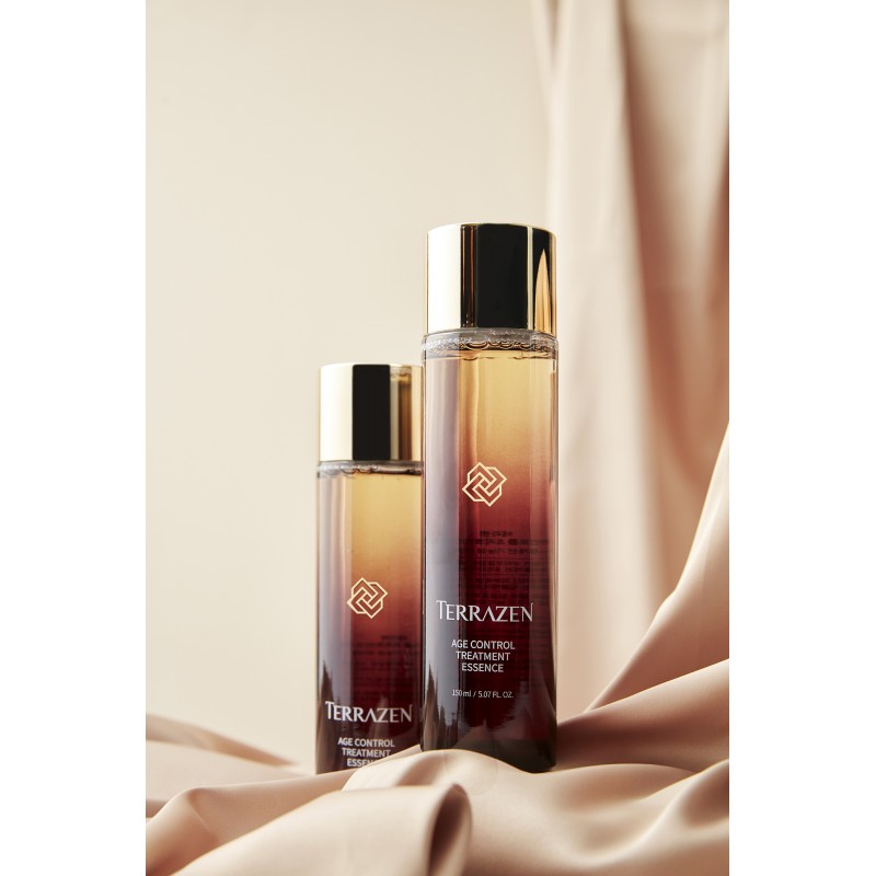 TERRAZEN Age Control Treatment Essence омолоджуюча есенція з ектоїном та морськими екстрактами, 150 мл