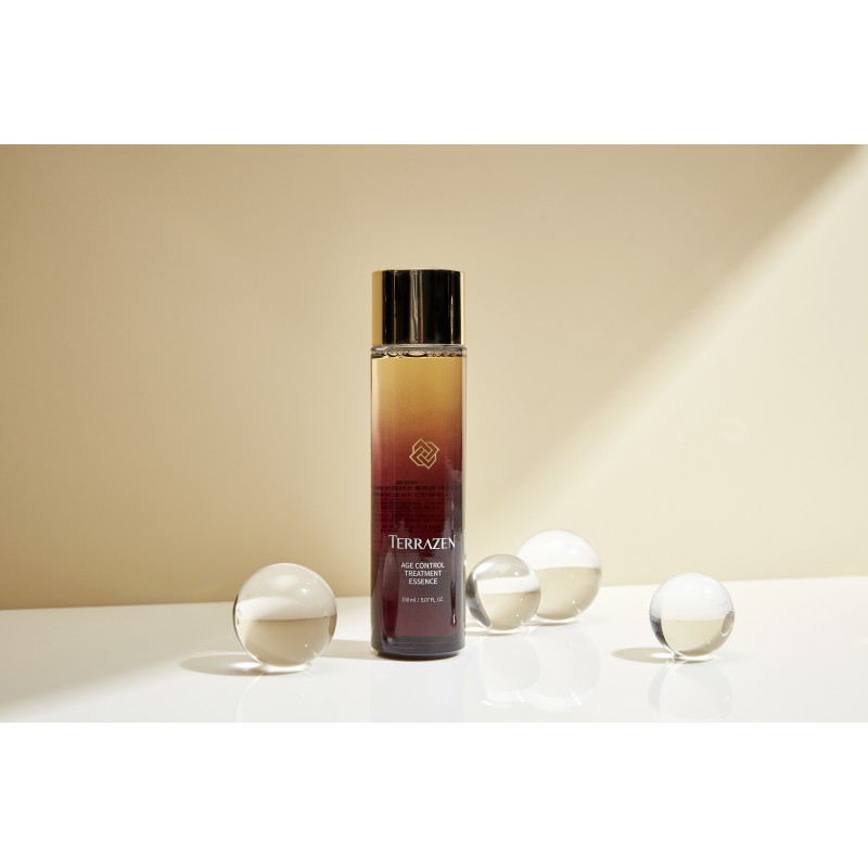 TERRAZEN Age Control Treatment Essence омолоджуюча есенція з ектоїном та морськими екстрактами, 150 мл