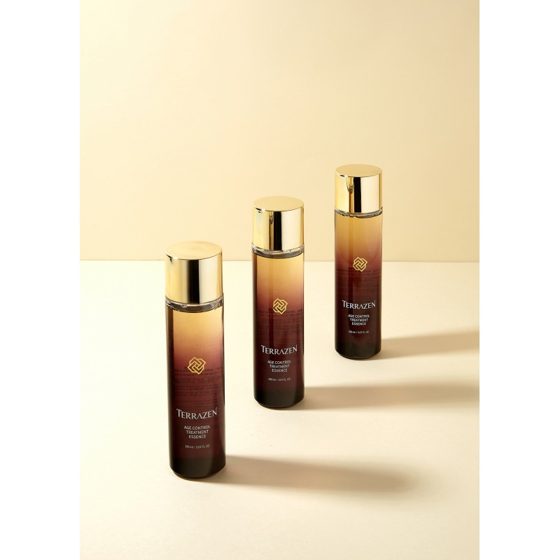 TERRAZEN Age Control Treatment Essence омолоджуюча есенція з ектоїном та морськими екстрактами, 150 мл