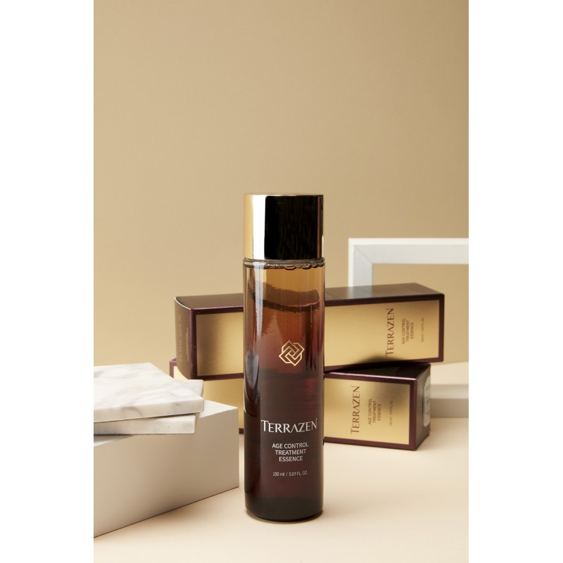 TERRAZEN Age Control Treatment Essence омолоджуюча есенція з ектоїном та морськими екстрактами, 150 мл