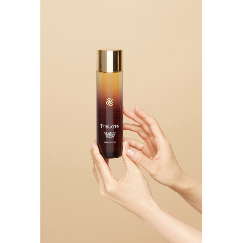 TERRAZEN Age Control Treatment Essence омолоджуюча есенція з ектоїном та морськими екстрактами, 150 мл
